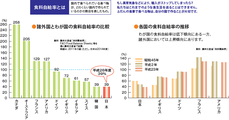 食料自給率とは